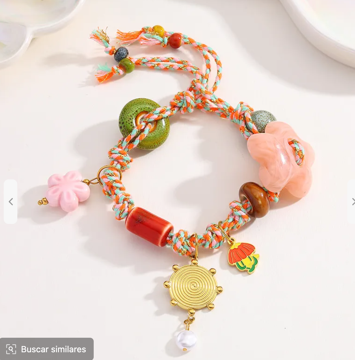 POS 193 Pulseras hilo colores