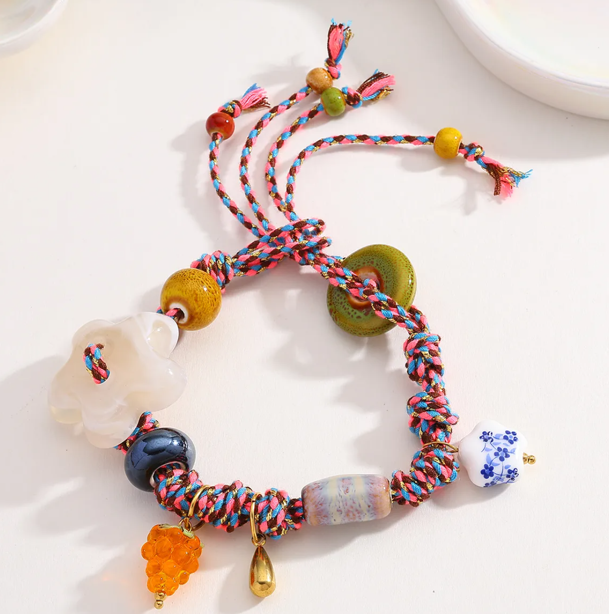 POS 193 Pulseras hilo colores