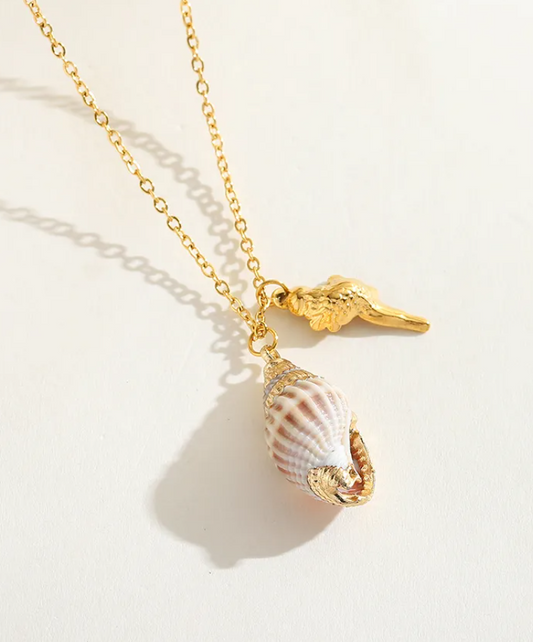 194 Collar con caracol