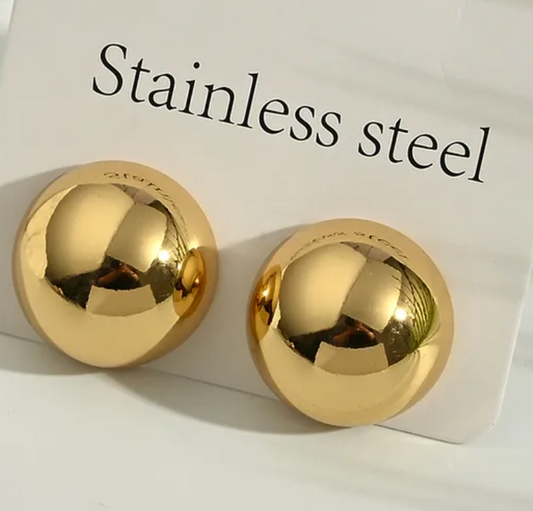 POS 291 Gold Earrings