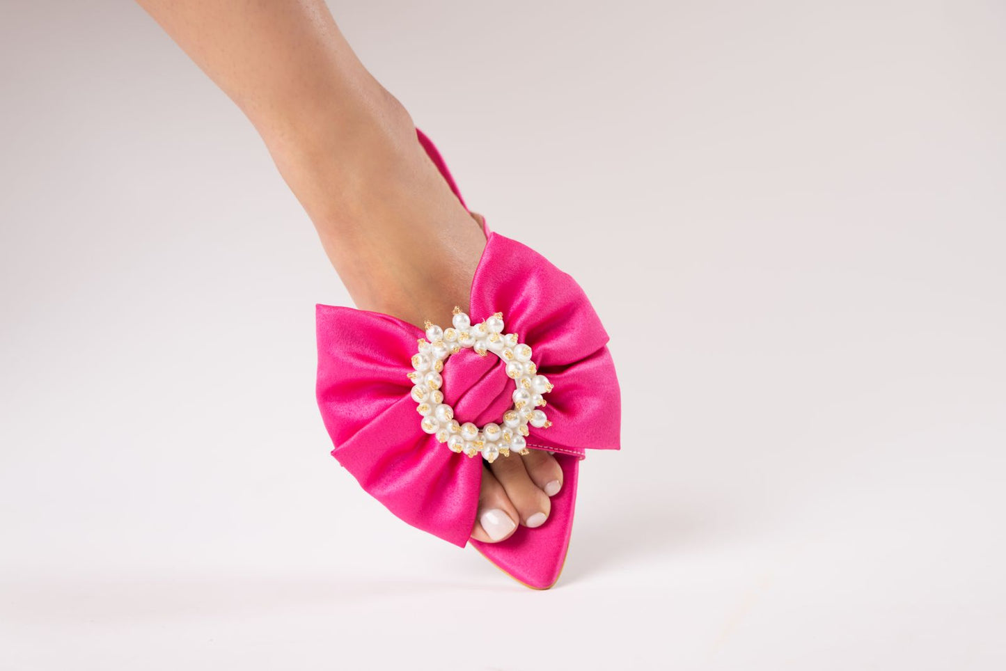 B Coquette Pink Flats