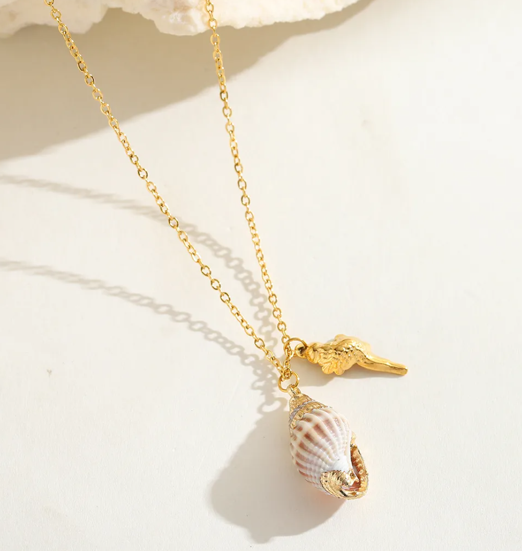 194 Collar con caracol