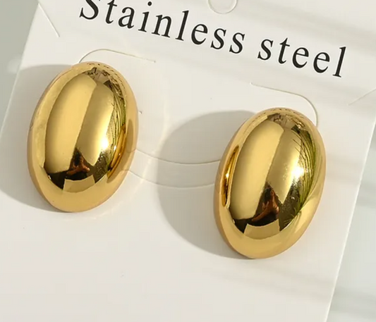 POS 291 Gold Earrings